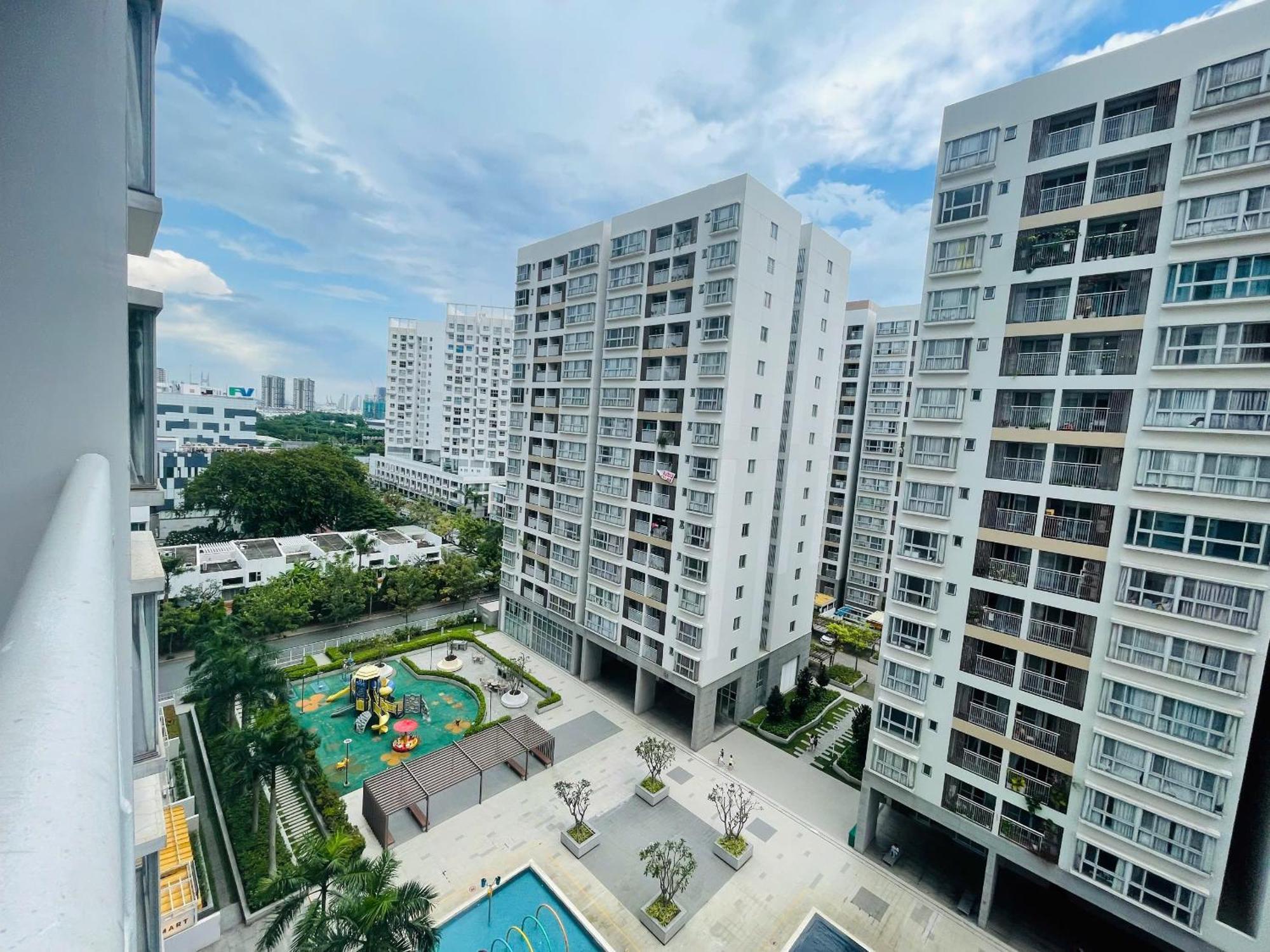 Secc Luxury 2-Br Apartment, Scenic Valley, Saigon Exhibition And Convention Center, Fv Hospital, Phu My Hung District 7 Thành Pho Ho Chí Minh Esterno foto