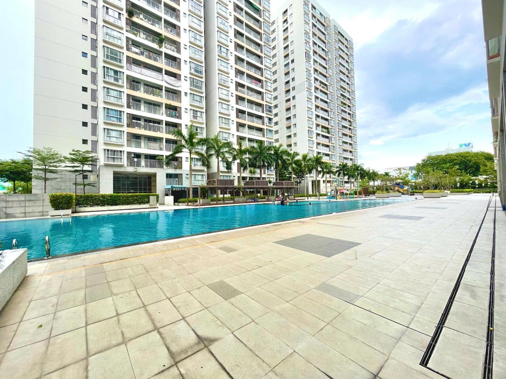 Secc Luxury 2-Br Apartment, Scenic Valley, Saigon Exhibition And Convention Center, Fv Hospital, Phu My Hung District 7 Thành Pho Ho Chí Minh Esterno foto